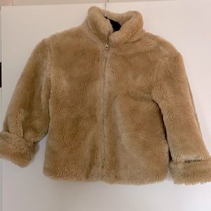 Kids fur jacket